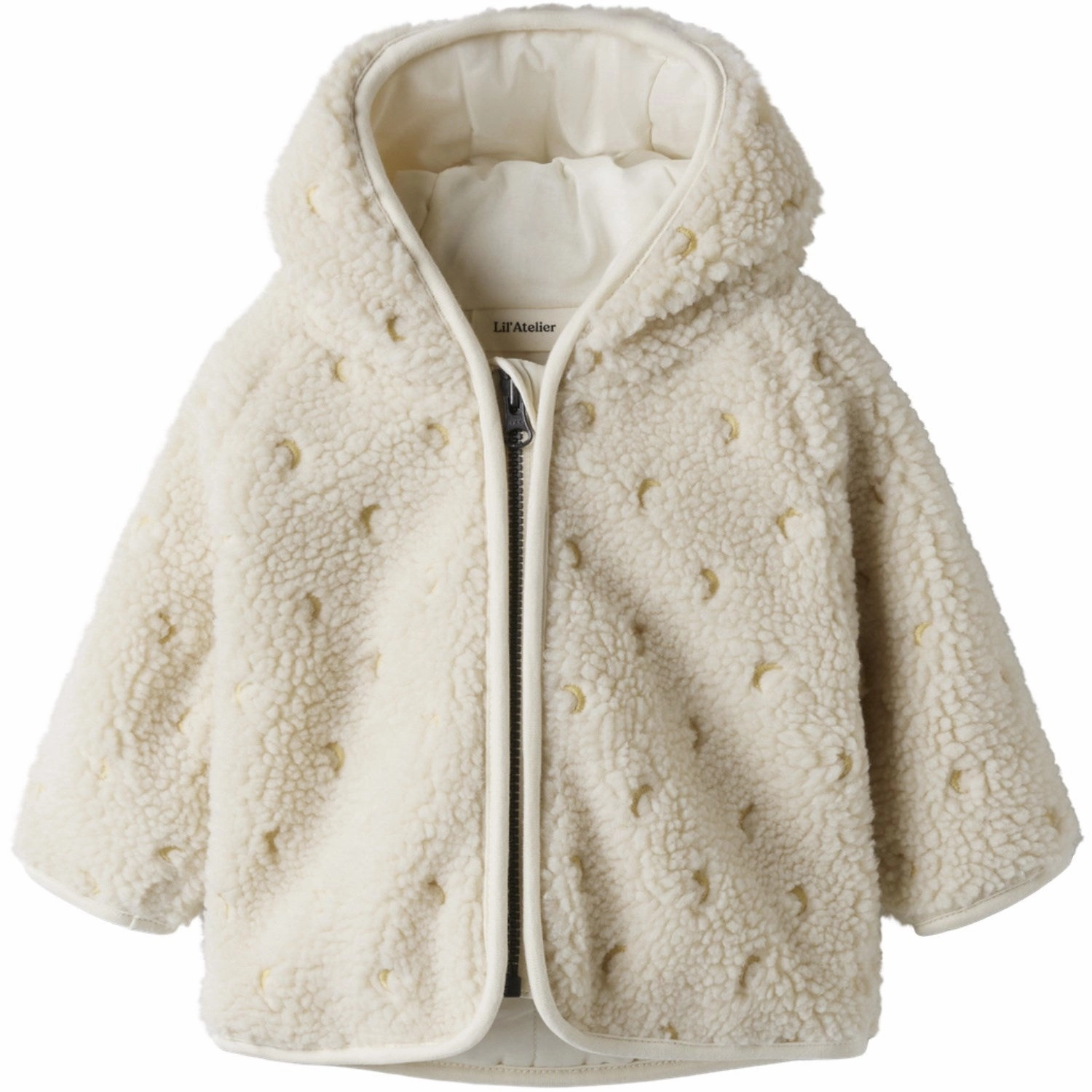 Lil'Atelier Turtledove Moon Emb Nbnnalo Loose Jacket Lil Short Length Designer Inspired