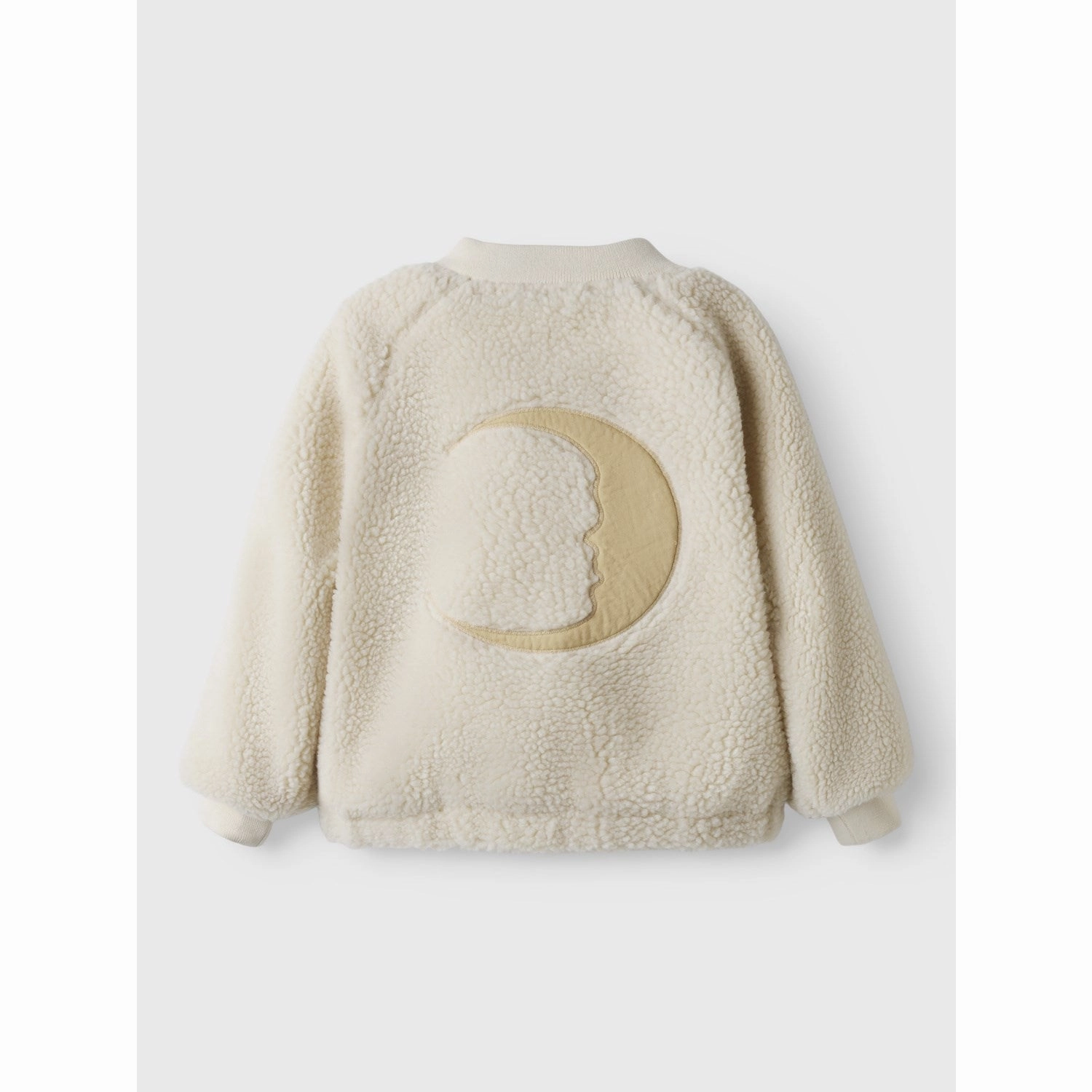 Lil'Atelier Turtledove Moon Lajo Bomber Jacket HighNeckDesign Durable Water Repellent Finish