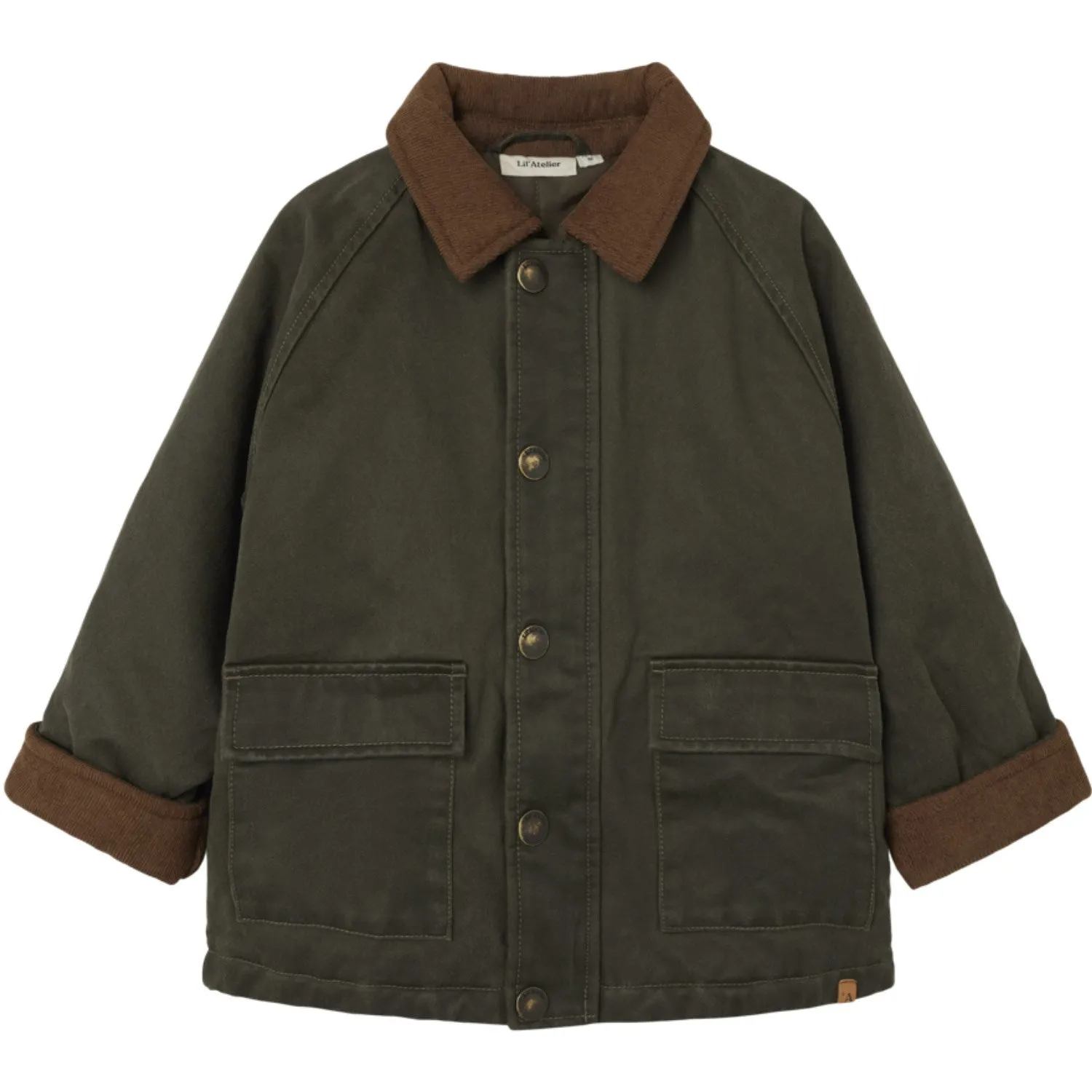 Stylish Comfort Quilted Insulation Lil'Atelier Kalamata Noro Loose Jacket