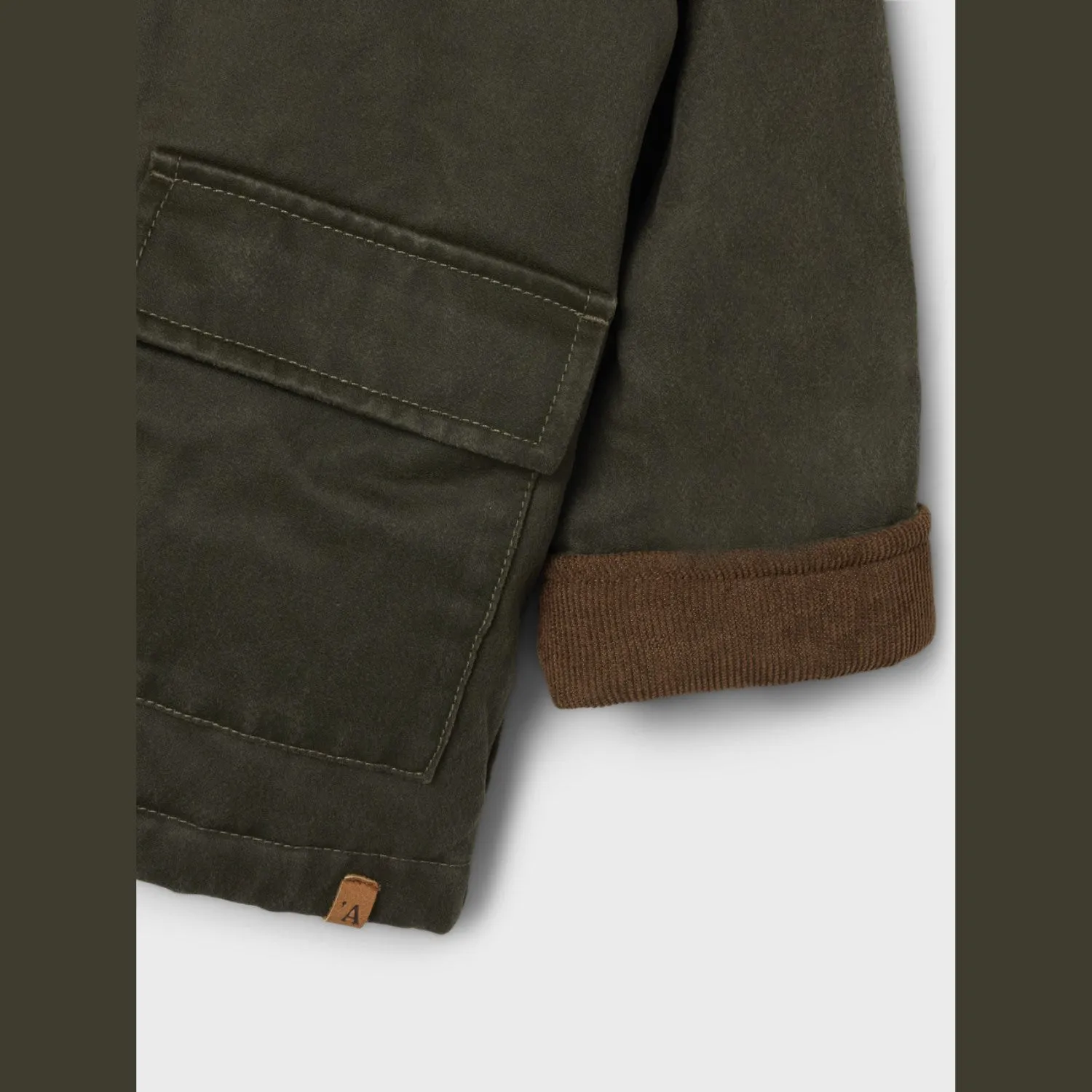 Adjustable Waistband Morning Commute Gear Lil'Atelier Kalamata Noro Loose Jacket