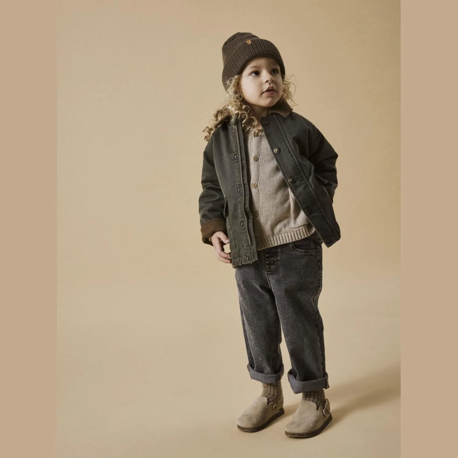 Bonded Edge Finish Lil'Atelier Kalamata Noro Loose Jacket