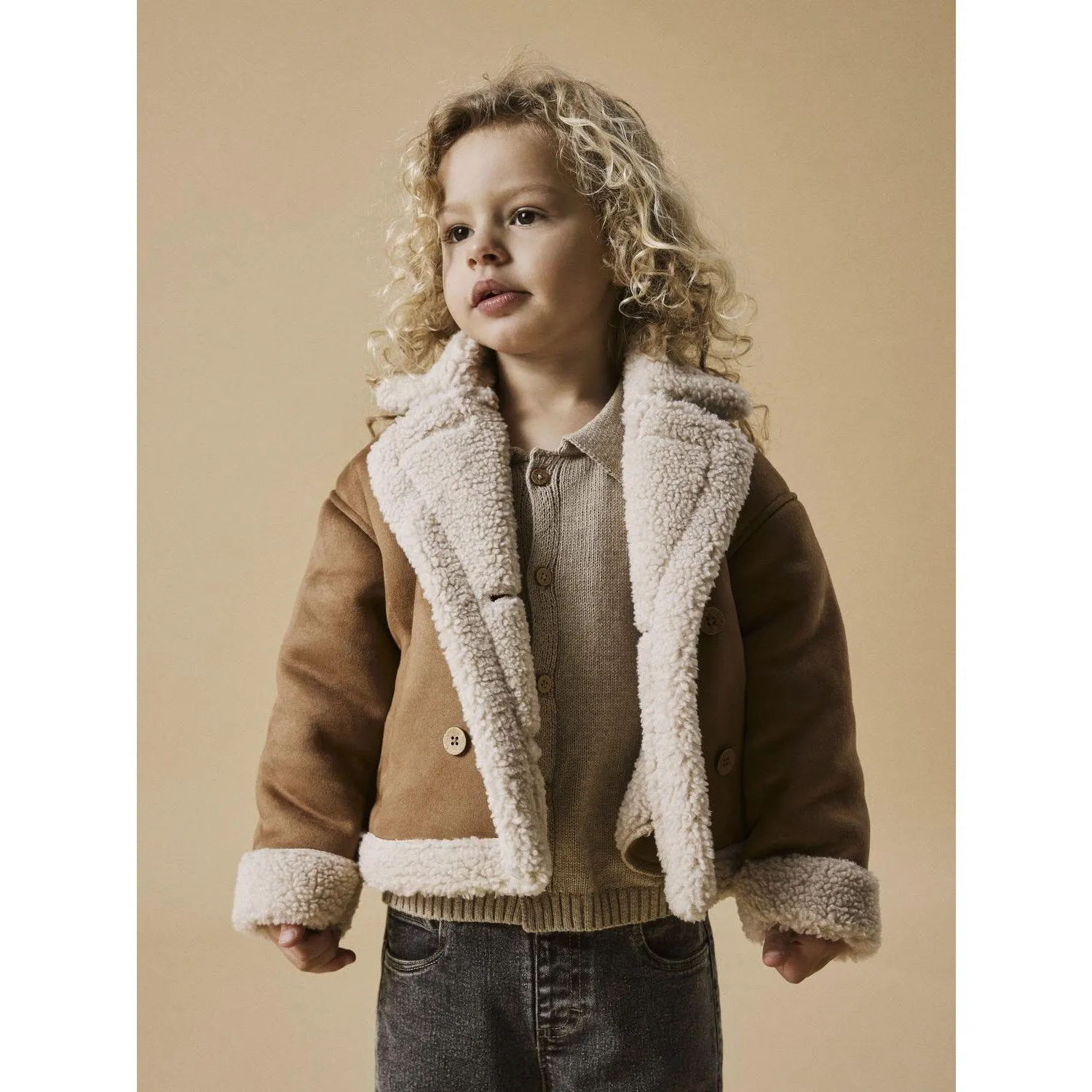 Odor Resistant Treatment Lil'Atelier Petrified Oak Nolo Oversized Jacket