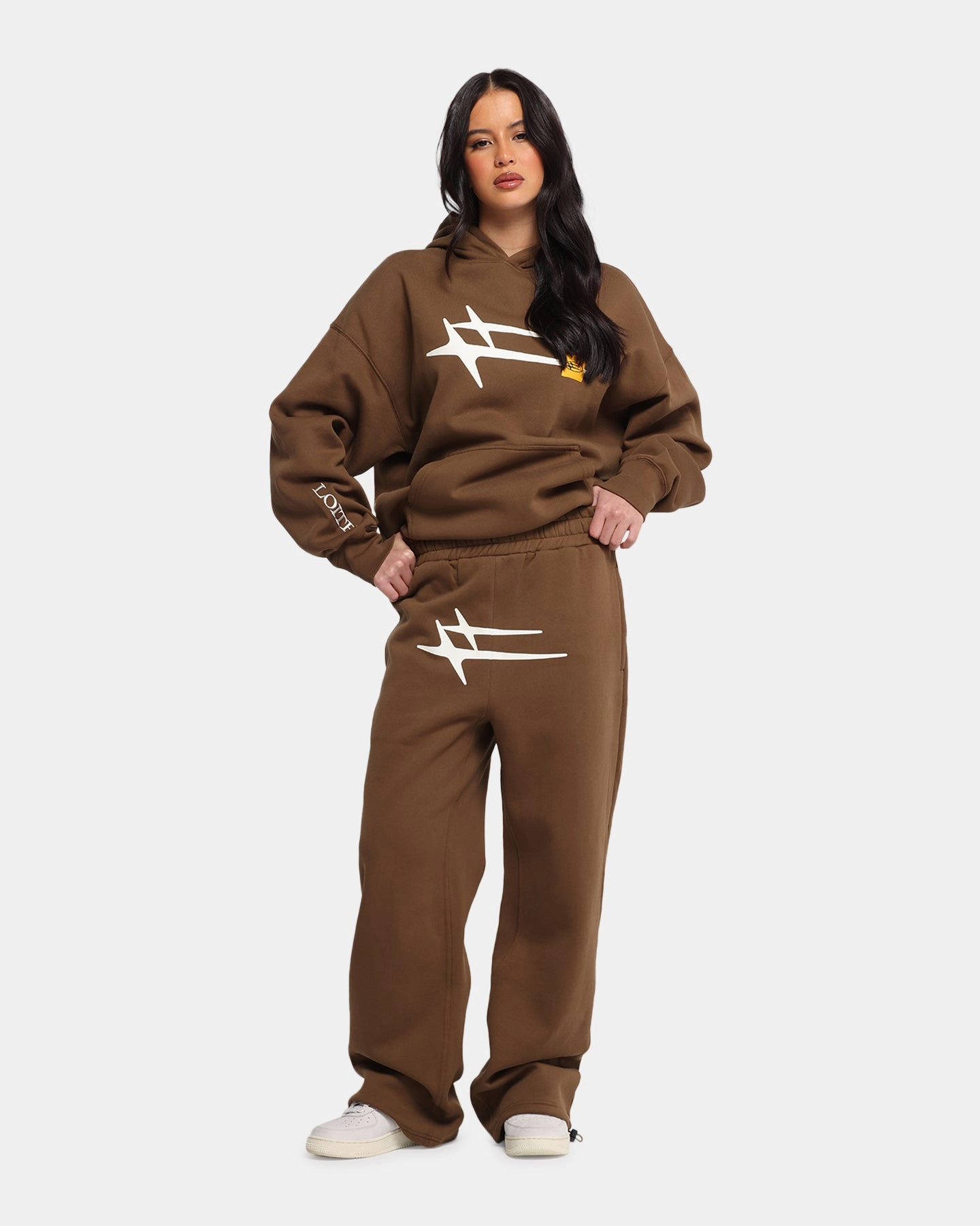 Loiter Hybrid Sweatpants Brown Day Adventure Urban Flex