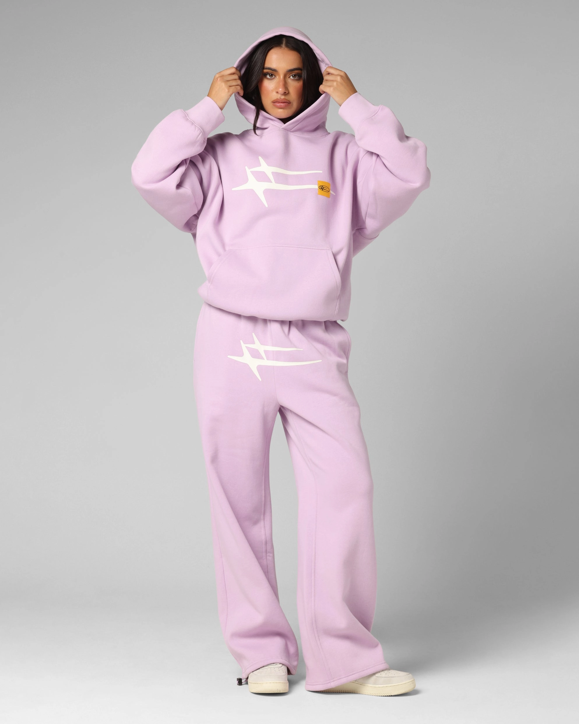 Essential Layer Fashion Layer Loiter Hybrid Sweatpants Lilac