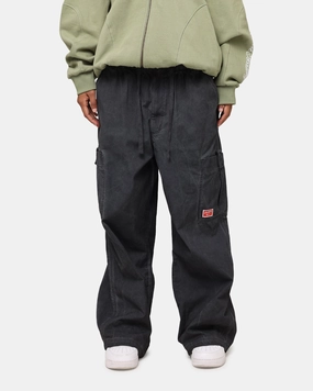 All terrain Non Clip Loiter Kraven Parachute Pants Washed Black