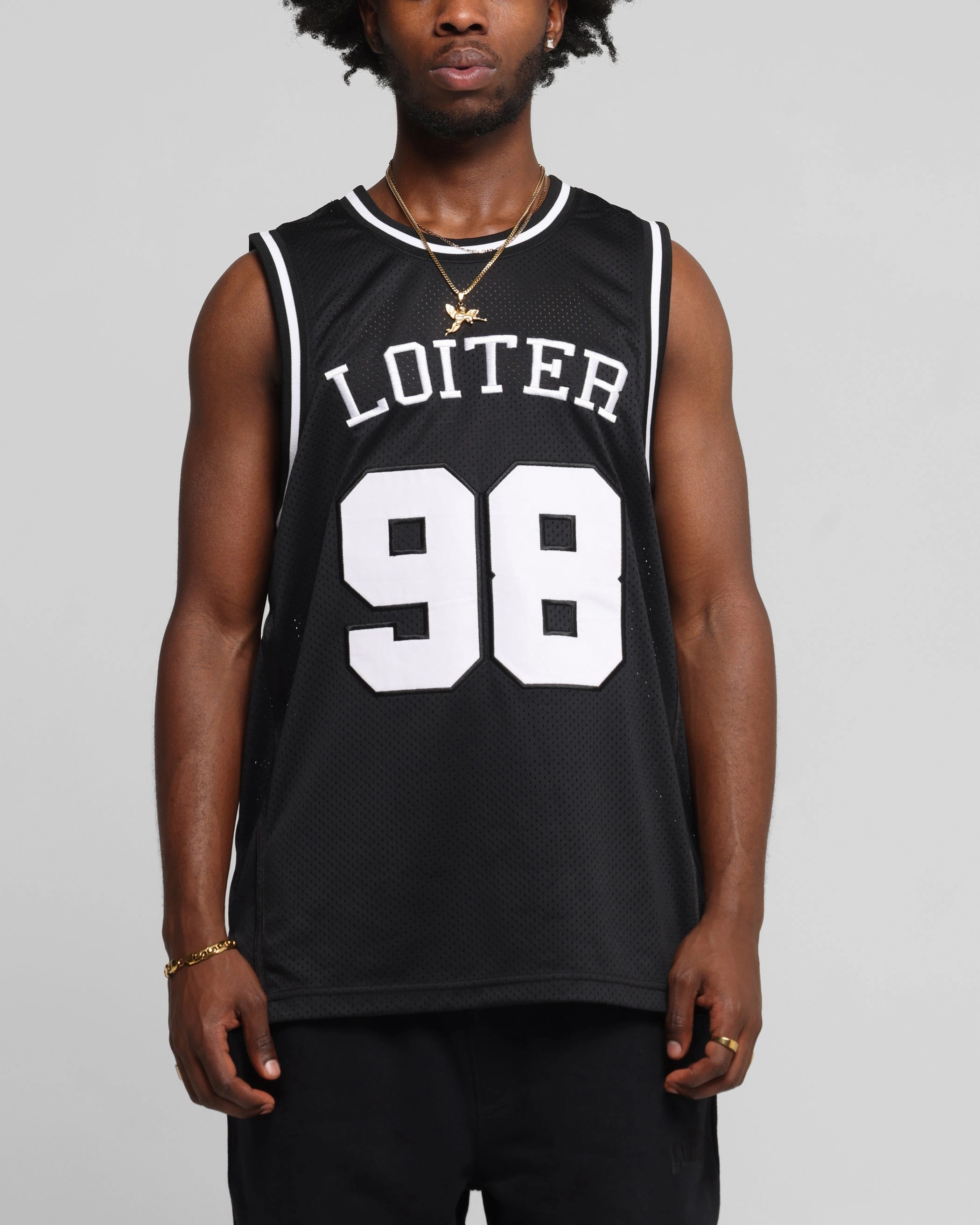 Multifunctional Performance Blend Loiter Midway Jersey Black