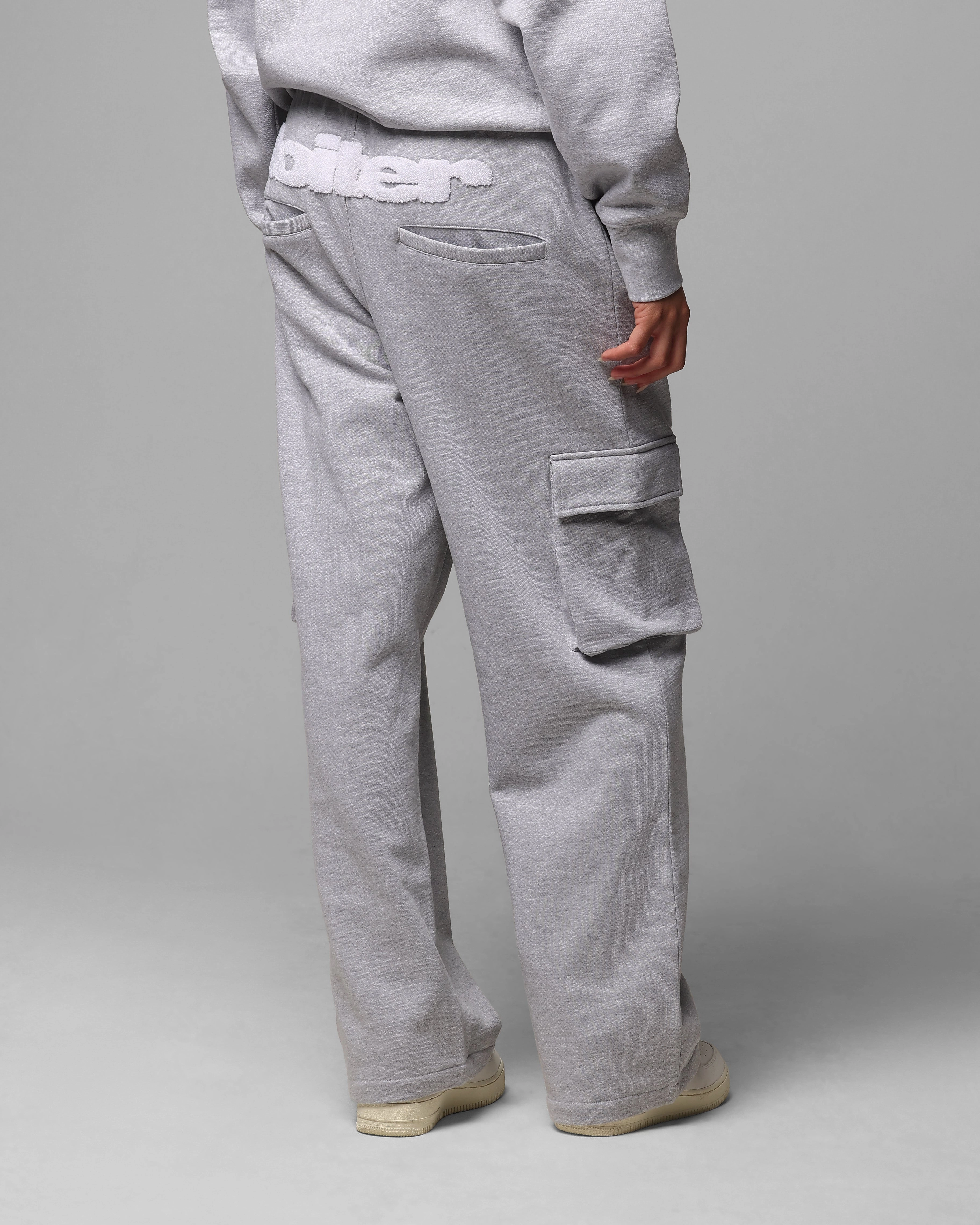 All Day Use Loiter Premium Essentials Sweatpants Grey Marle