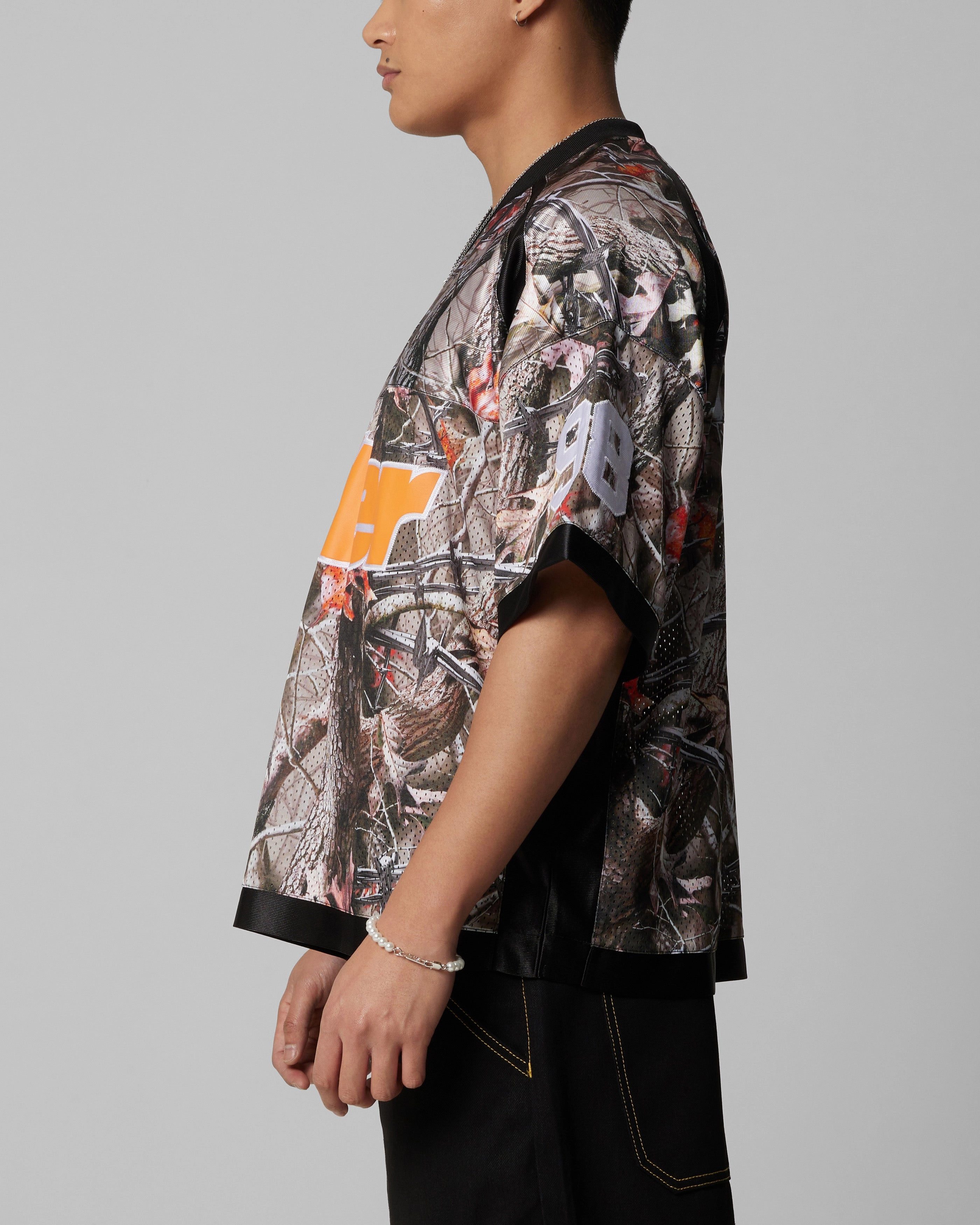 Loiter Training Jersey Camo Antibacterial Fiber Blend Antimicrobial Treatment