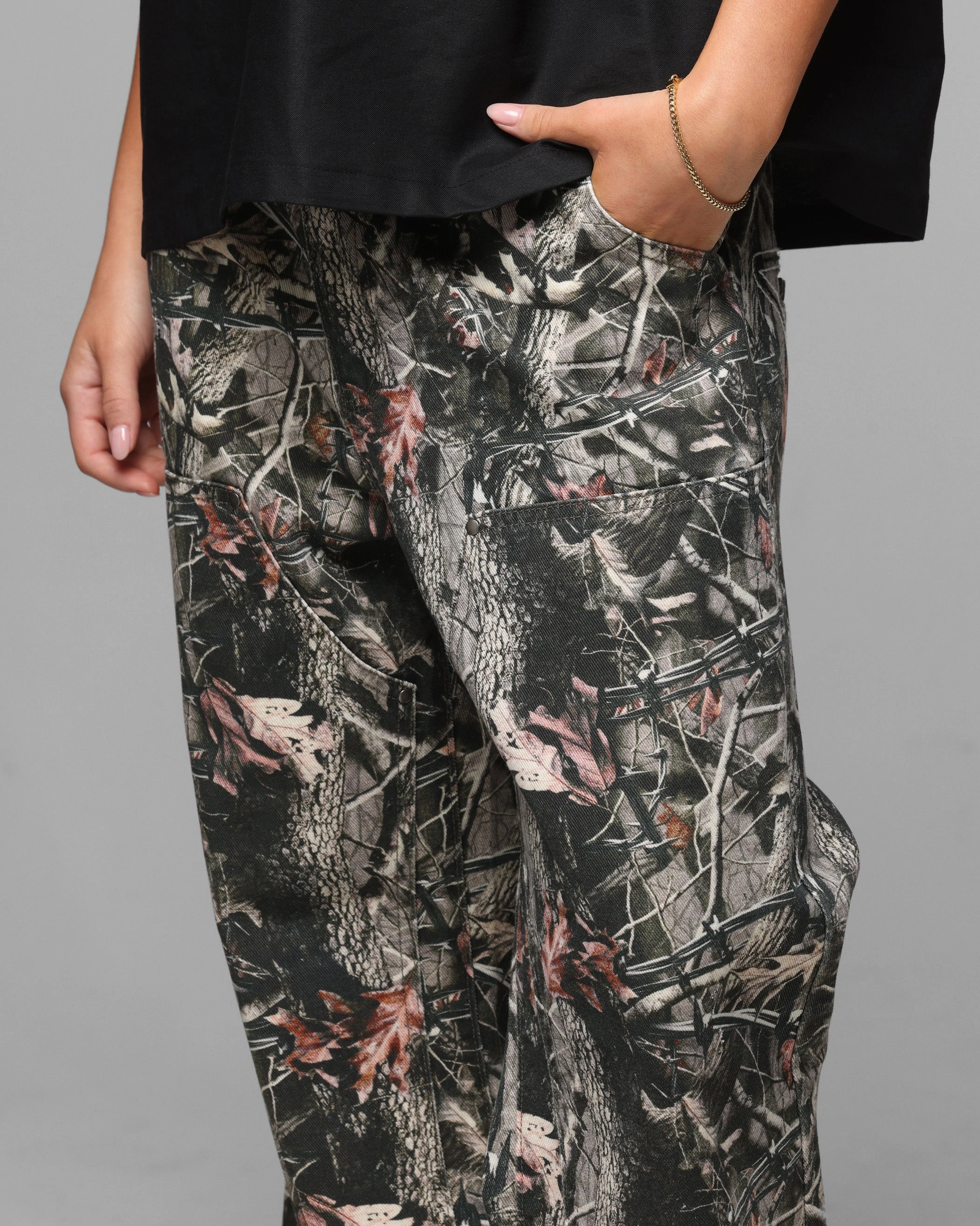 Odor Resistant Cozy Wear Loiter Unit Hunter Pants Real Tree Camo