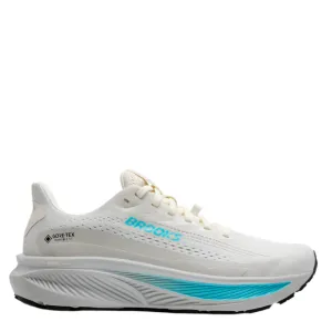 Bounce Back Technology Comfort Wrap Brooks Women's Ghost 17 GTX Running Shoes in Coconut/Oyster/Blue AW25