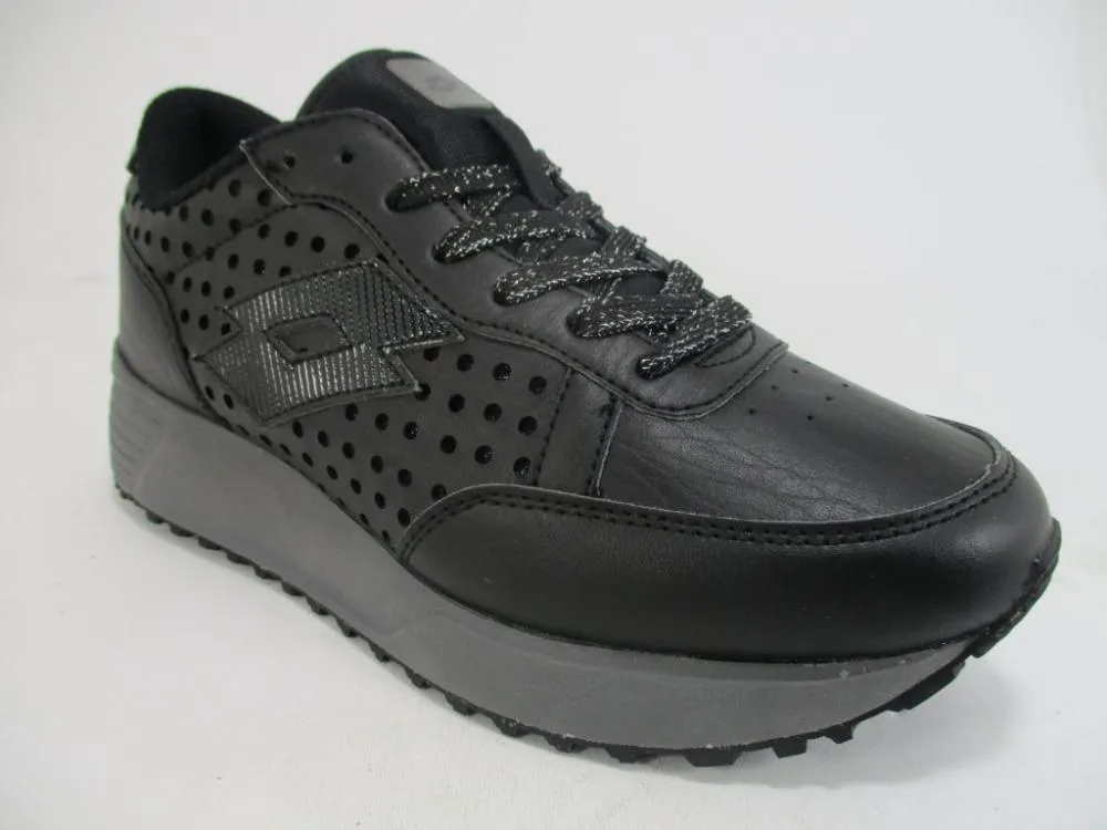 Lotto scarpa sneakers da donna Day Moon II Glit Amf T6260 nero Performance Engineering