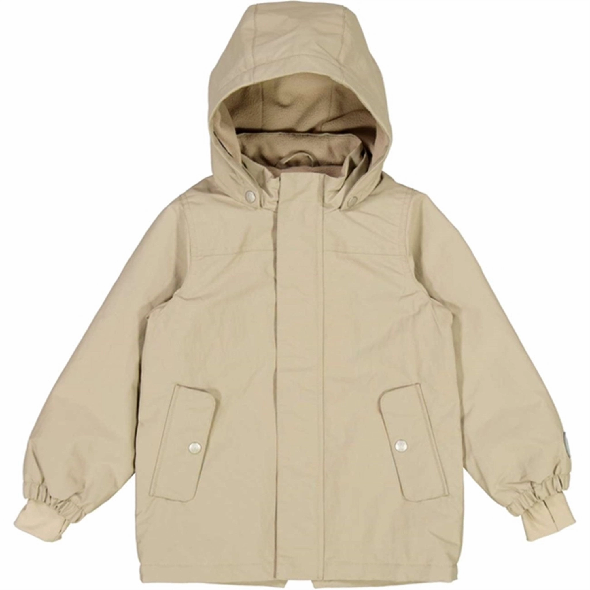 Wheat Jacket w. Fleece Karl Tech Gravel Waist Belt