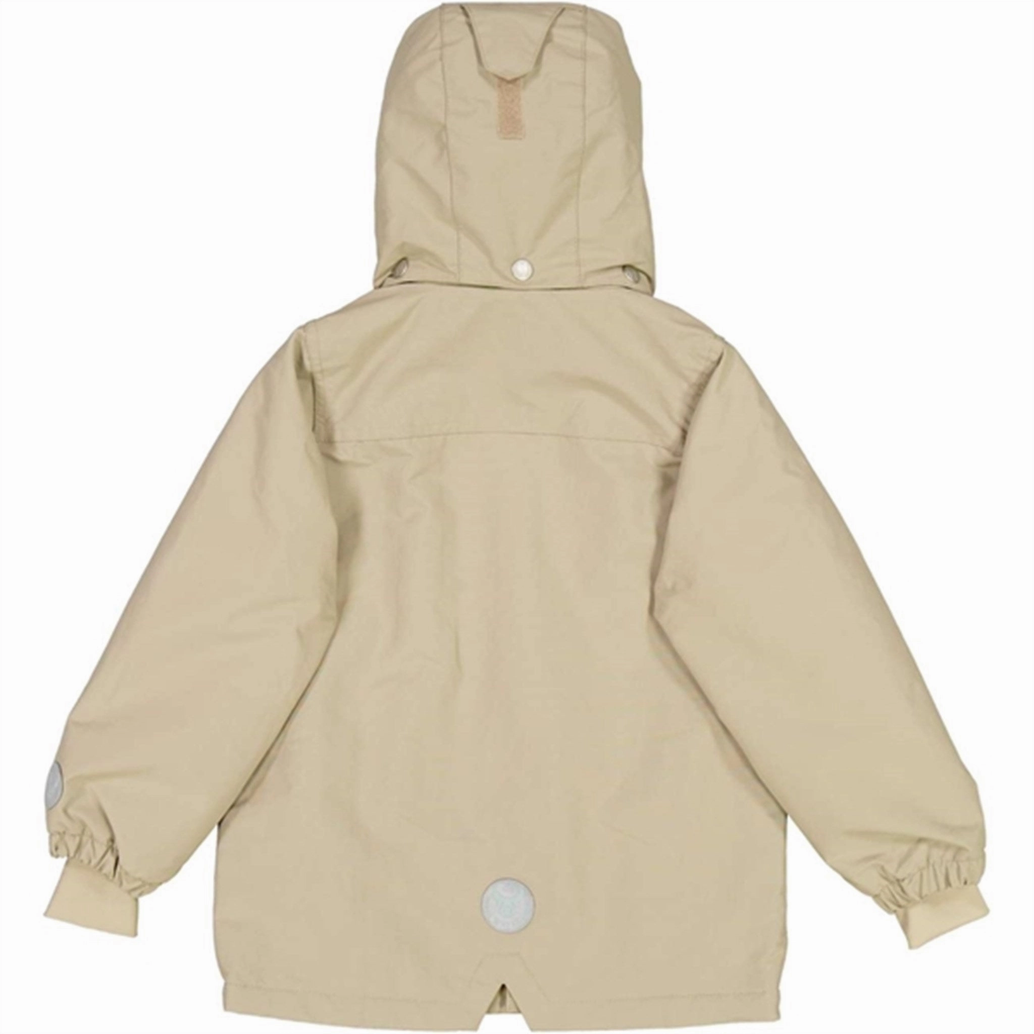 Lightweight Polyester Blend Zipper Closure Mechanism Wheat Jacket w. Fleece Karl Tech Gravel