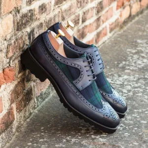 Longwing Blucher-Painted Calf, Sartorial, Blue