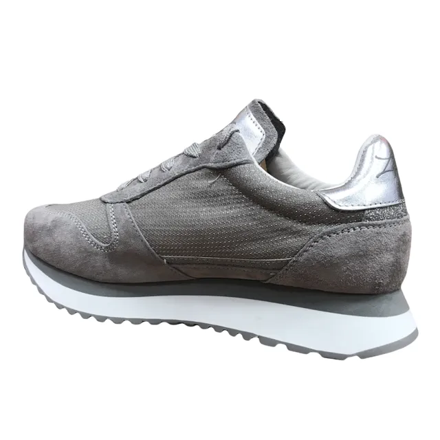 Lotto Leggenda scarpa sneakers da donna  Wedge Gray 217132 8NP grigio high - end quality shoes PaddedTongue