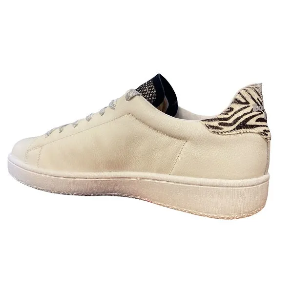 Layered Midsole Construction Non Marking Tread Lotto Leggenda sneakers da donna Autograph Zebra W 217871 90T bianco-nero-oro