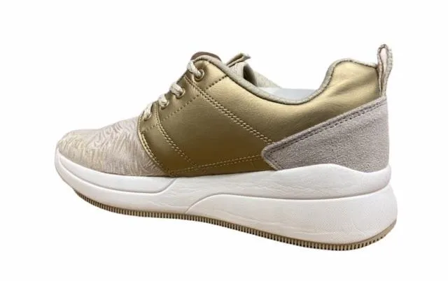 Lotto scarpa sneakers da donna Iris II AMF S7659 NUT oro engraved running option ReflectiveElements
