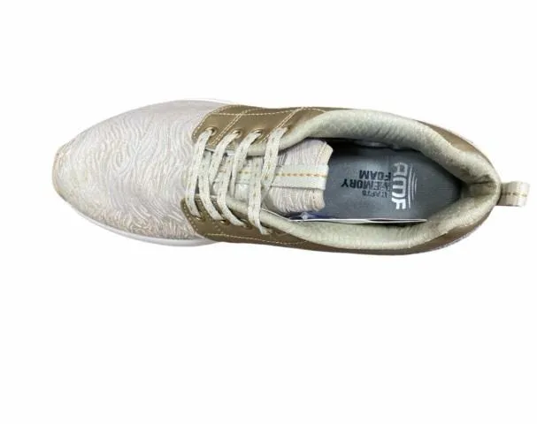 Lotto scarpa sneakers da donna Iris II AMF S7659 NUT oro Anti Static Materials