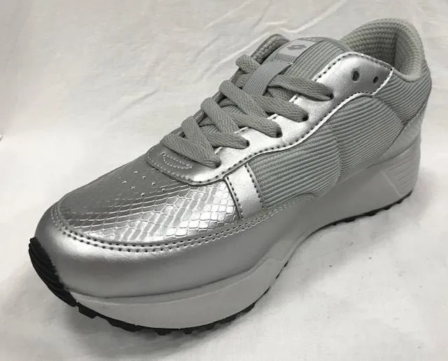 Dynamic Transition System running in a mud run shoes Lotto scarpa sneakers da donna Record Edge T0076 argento