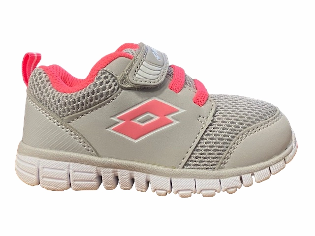 Lotto scarpa da ginnastica da bambina Spacerun III S7757 grigio rosa Traction Pod Configuration sunny day running