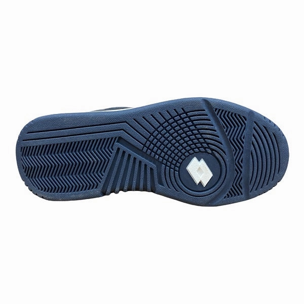 Lotto scarpa da ginnastica da bambino Rocket AMF Mid CL SL 216920 6Y3 blu Knee - support