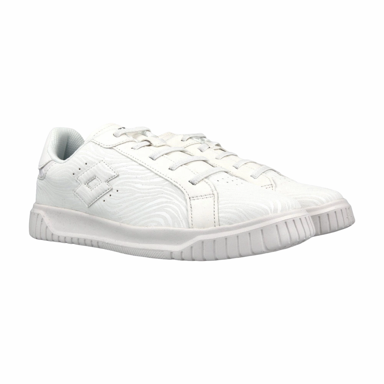 Comfort Grip Sprint runner Lotto sneakers da ragazza Venus AMF II Zebra Jr 217524 010 white