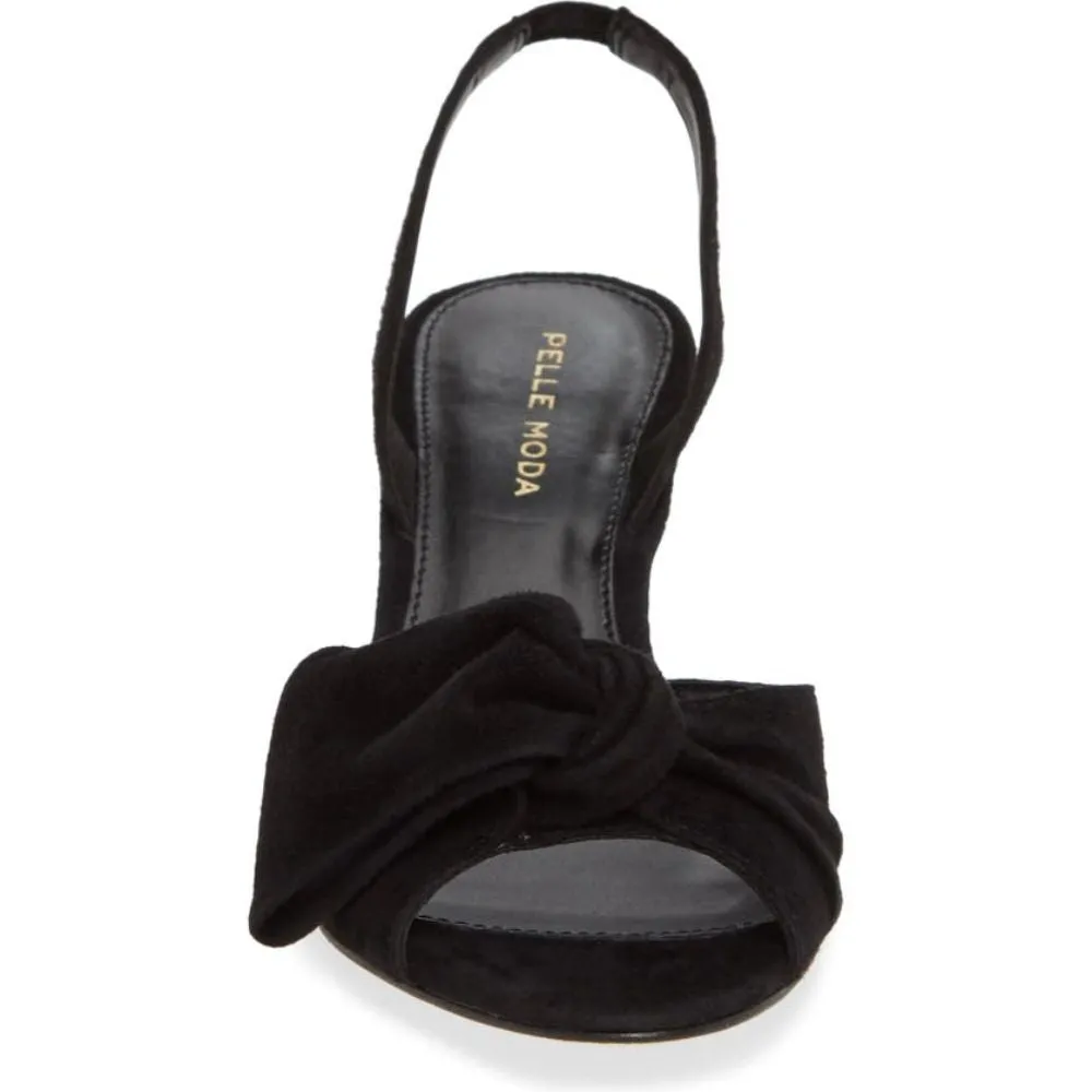 Lovi Black Suede Pelle Moda Sandals