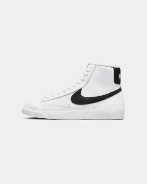 Nike Women's Blazer Mid '77 NN White/Black Trendy Colors Bounce Back Midsole