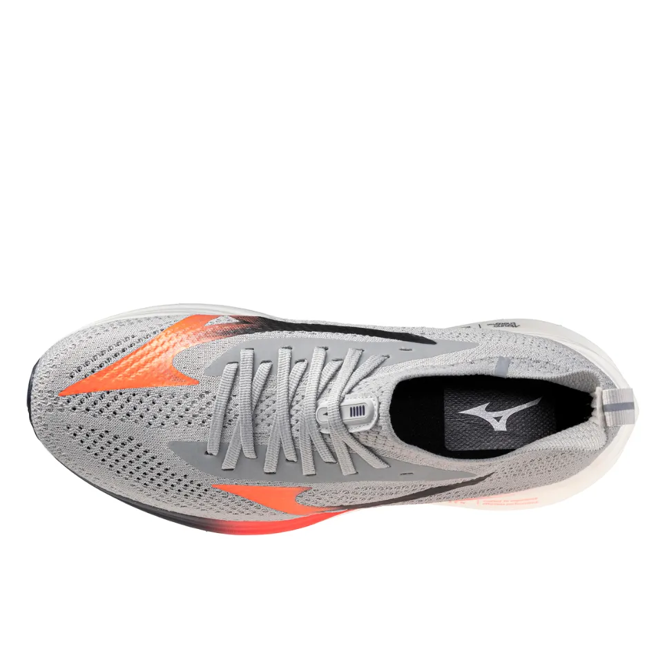 Mizuno Men's Neo Zen Running Shoes in Harbour Mist/Fiery Coral 2/Baritone Blue AW25 sports tops Comfort collar padding