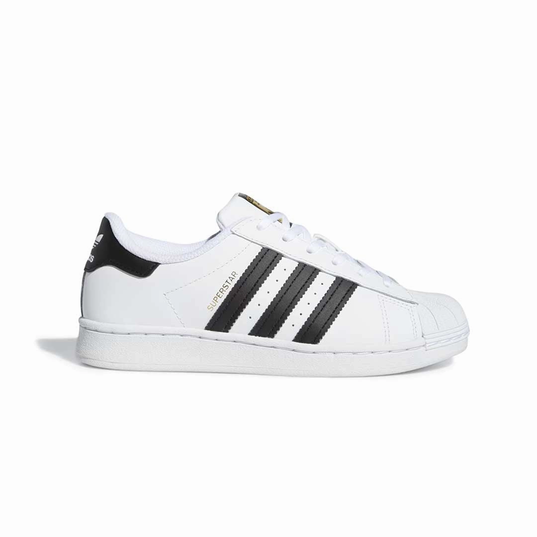 Quick Lace Toggle adidas - Kids' (Preschool) Superstar Shoes (FU7714)