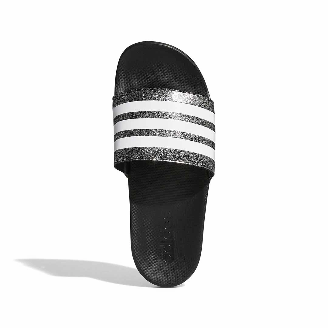 adidas - Kids' (Junior) Adilette Comfort Slides (FY8836) Supportive support Quick Lace Toggle