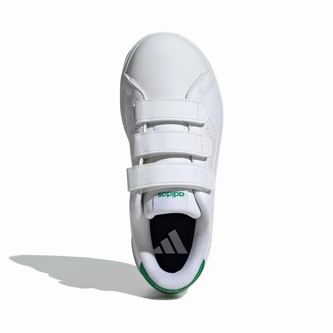 adidas - Kids' (Preschool) Advantage Base 2.0 CF Shoes (IE9019) Matte Finish Slip-resistant fit