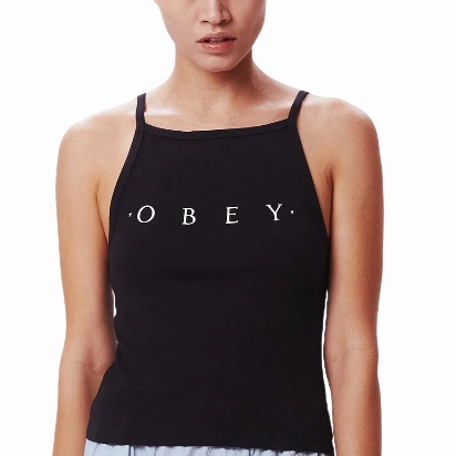 Obey Bebito Ava Cropped Tank 266831896 black Urban use
