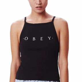 Obey Bebito Ava Cropped Tank 266831896 black Urban use