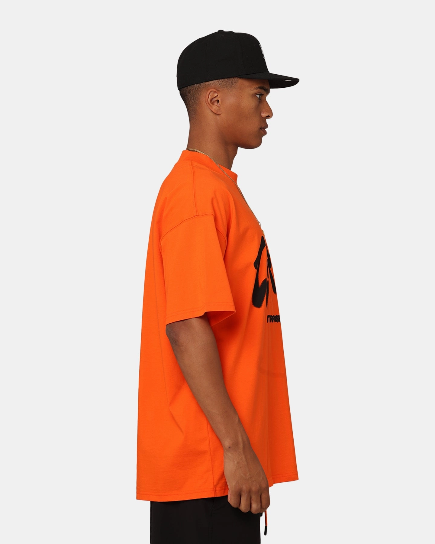 soft fit Durable Color Retention Carre Enterprise Oversized T-Shirt Orange