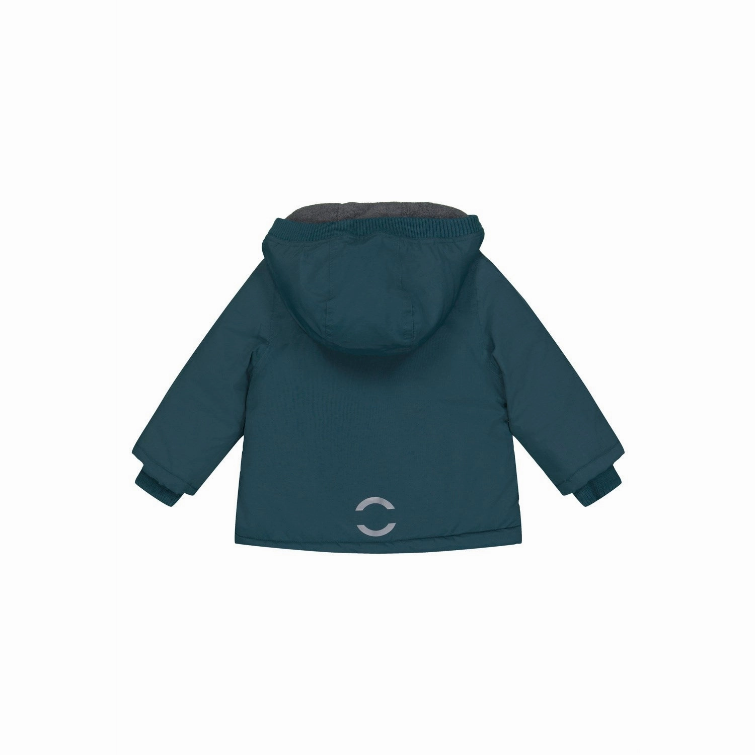 Functional Pocket City Ready Wear Mikk-Line Orion Blue Nylon Jacket Solid