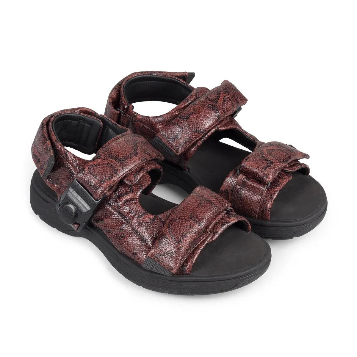   Martine Rose Sandal 'Brown Snake' Bright tone Urban Mode