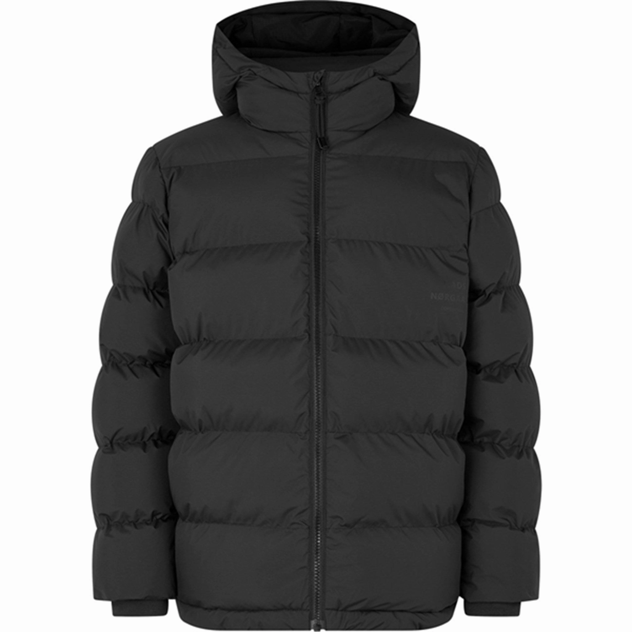 Mads N?rgaard Recycle Junino Jacket Black Low Bulk High Warmth Mild Weather