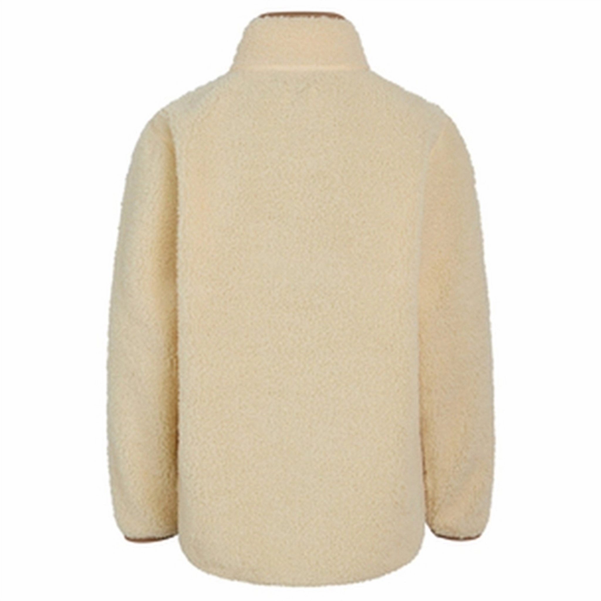 Refined Casual Quick Dry Coating Mads N?rgaard Teddy Fleece Jeffo Jacket Vanilla Custard