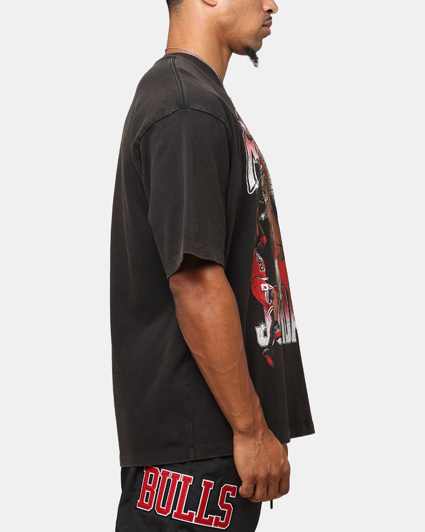 Antibacterial Treatment Jordan Jumpman Flight Essentials Graphic Oversized T-Shirt Black/Varisty Red