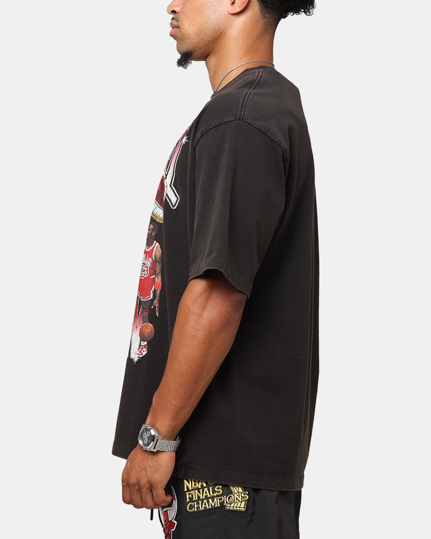 Jordan Jumpman Flight Essentials Graphic Oversized T-Shirt Black/Varisty Red Versatile and Comfortable
