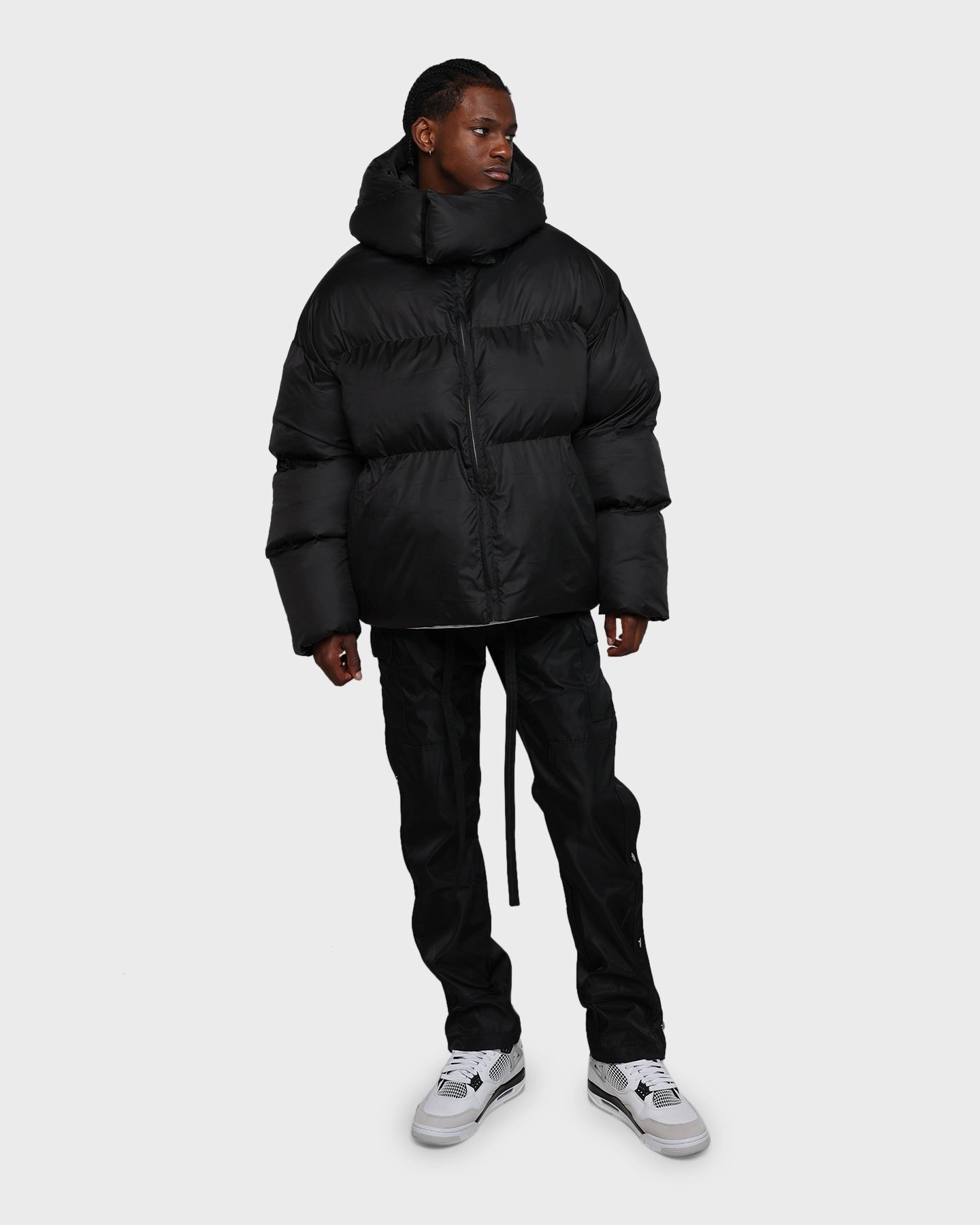 Seasonal Wear city commute MNML Moon Puffer Jacket Black