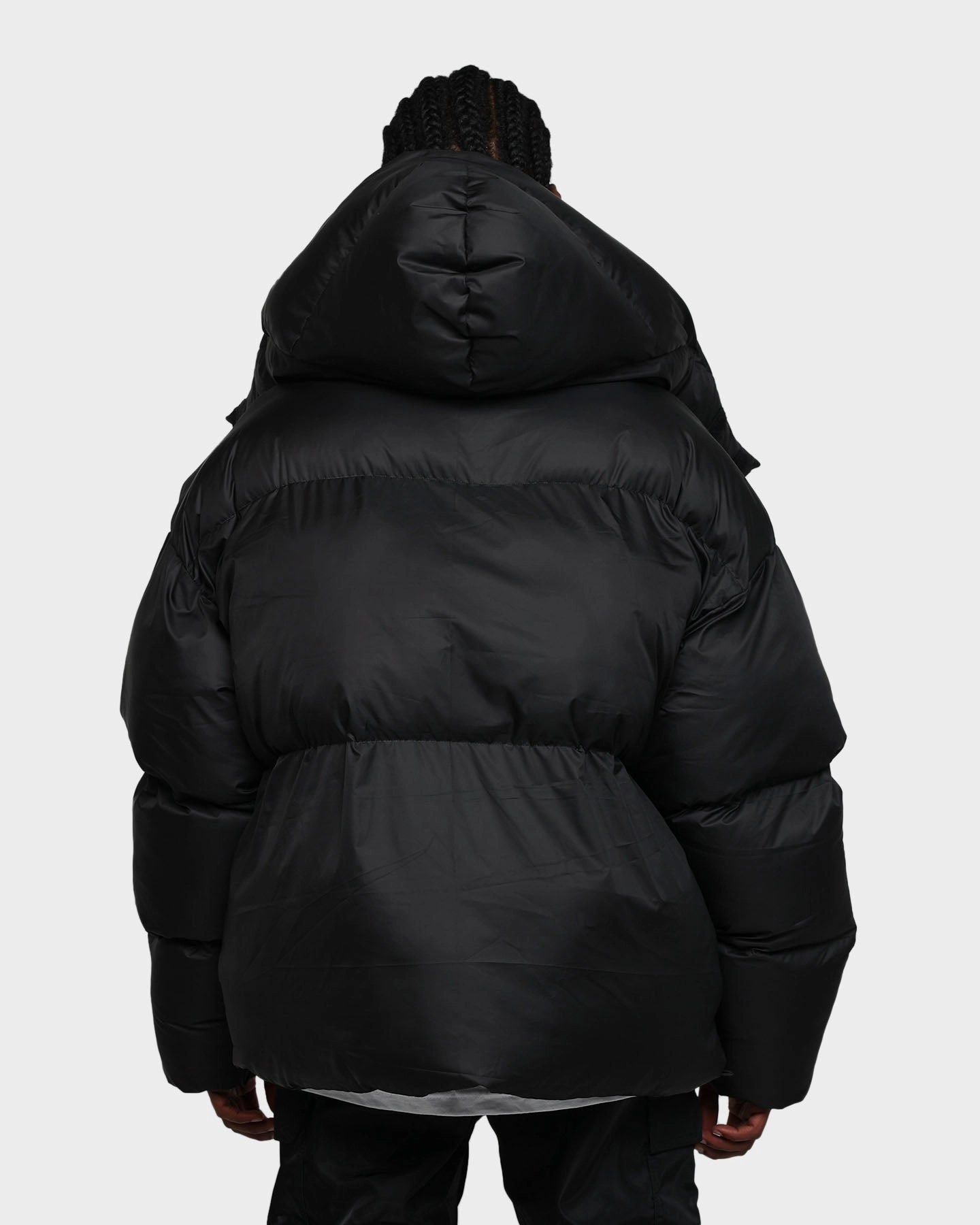 Tech Utility MNML Moon Puffer Jacket Black