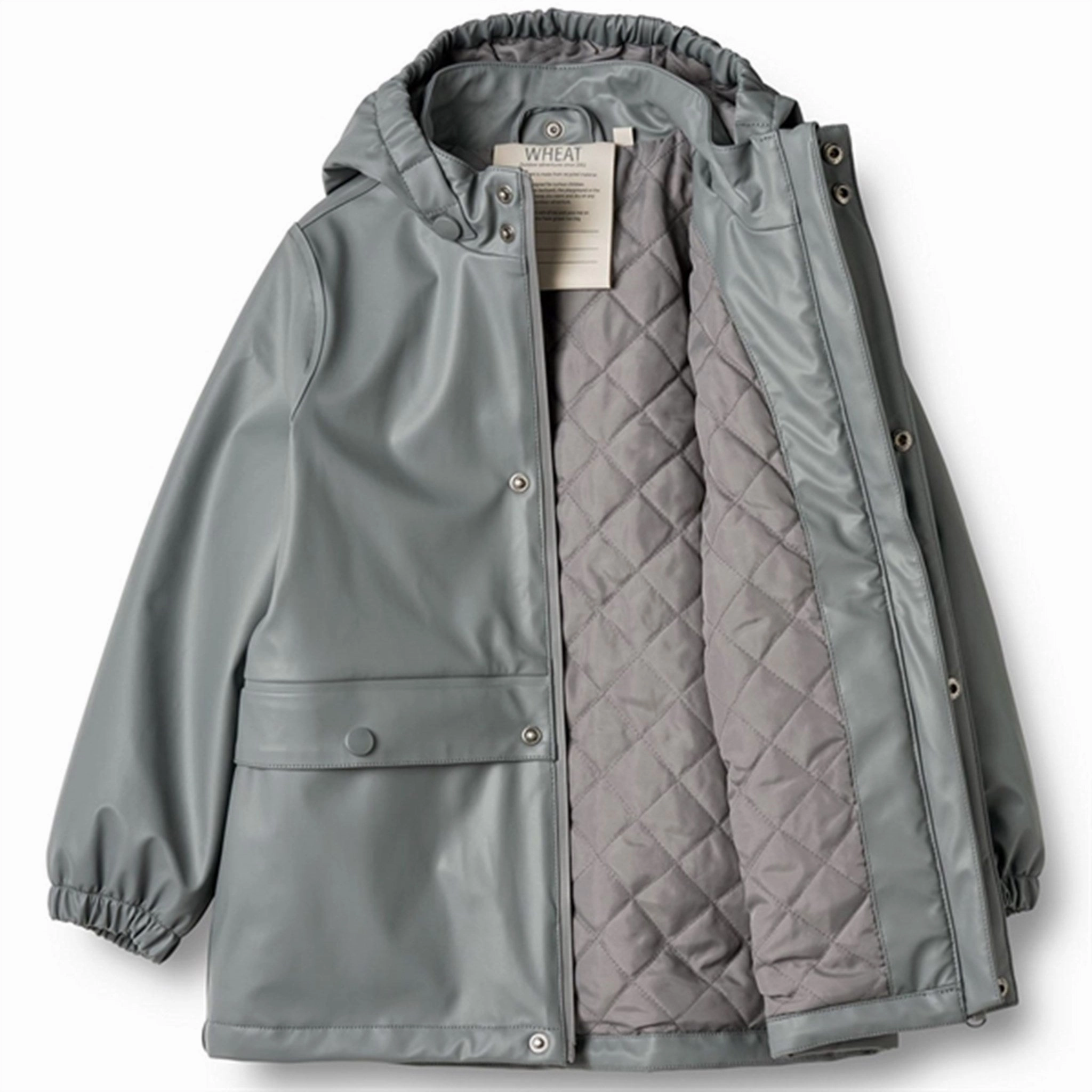 Wheat Rain Jacket Ajo Thermo Autumn Sky Wardrobe Essential