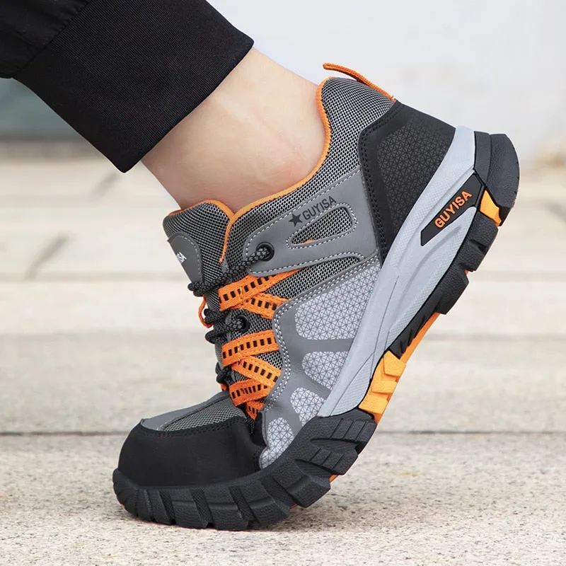 Male Safety Shoes Work Sneakers Indestructible Work Safety Boots Winter Shoes Men Steel Toe Shoes Sport Safty Shoes Dropshipping