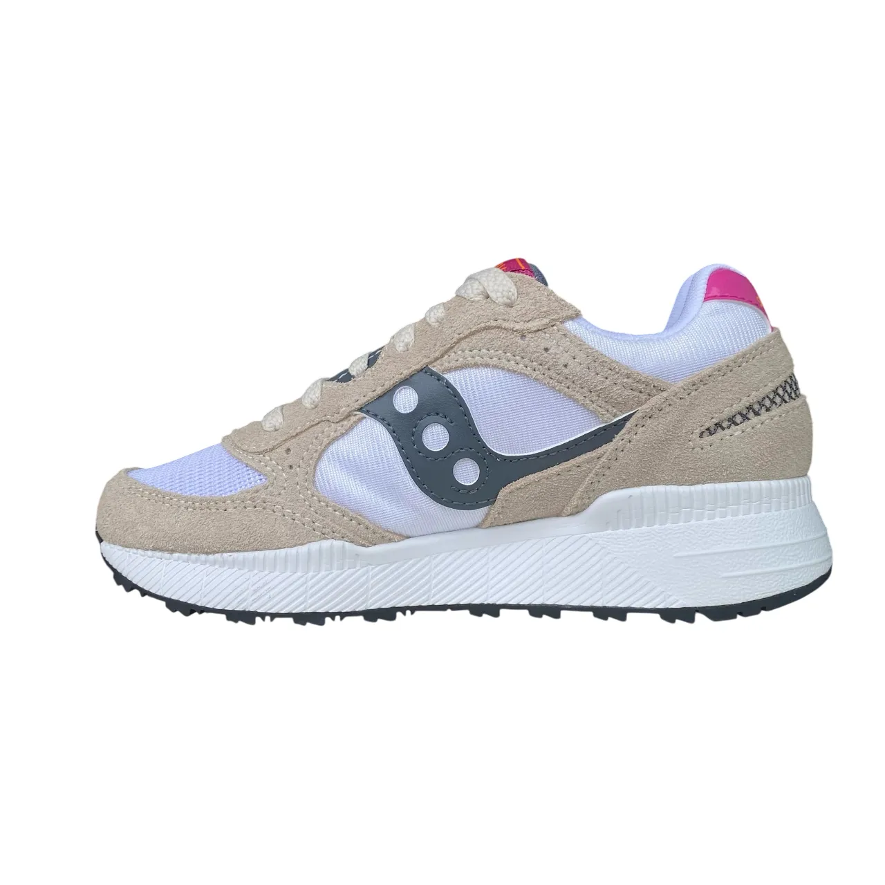 Anti - stress Saucony Originals scarpa sneakers da donna Eclipse S60872-3 bianco-grigio