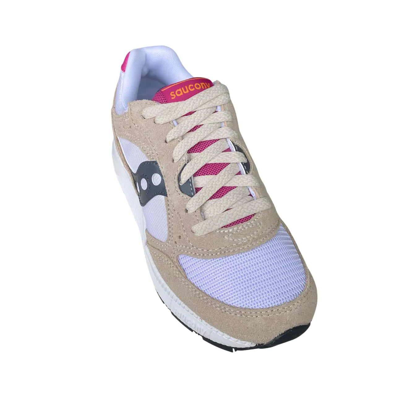 Tensile Strength Webbing Saucony Originals scarpa sneakers da donna Eclipse S60872-3 bianco-grigio
