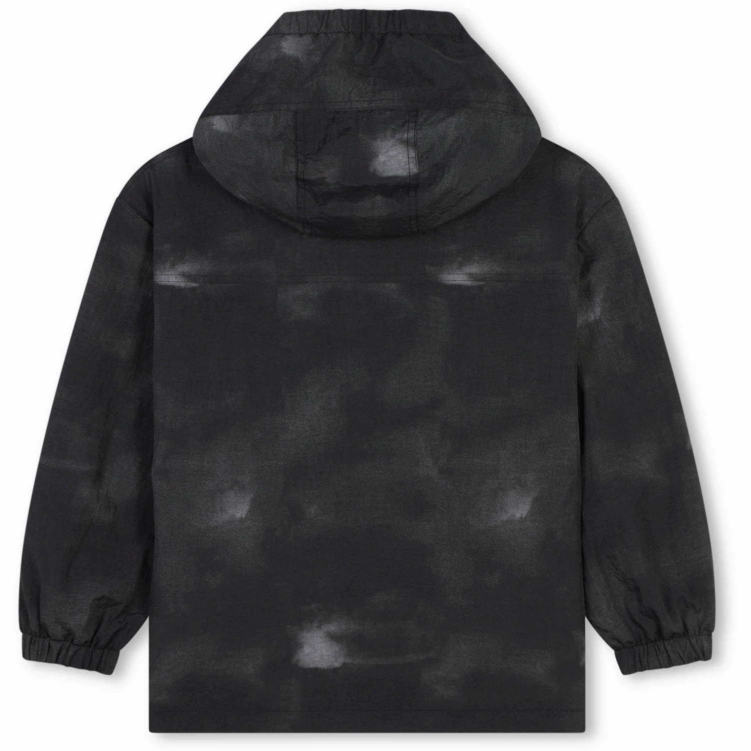 Ergonomic Shoulder Cut Non Restrictive Cut Marc Jacobs Black Hooded Windbreaker