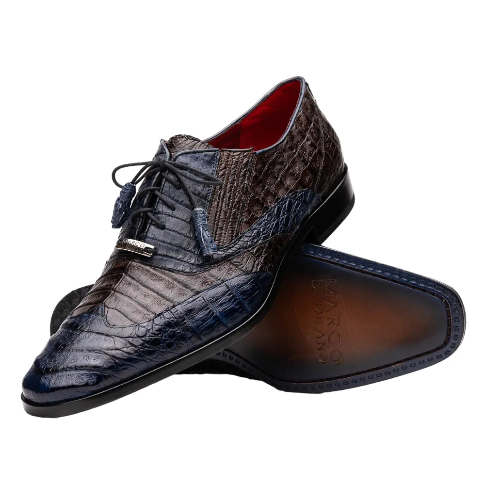 Marco Di Milano Luciano Caiman Fuscus Navy-brown