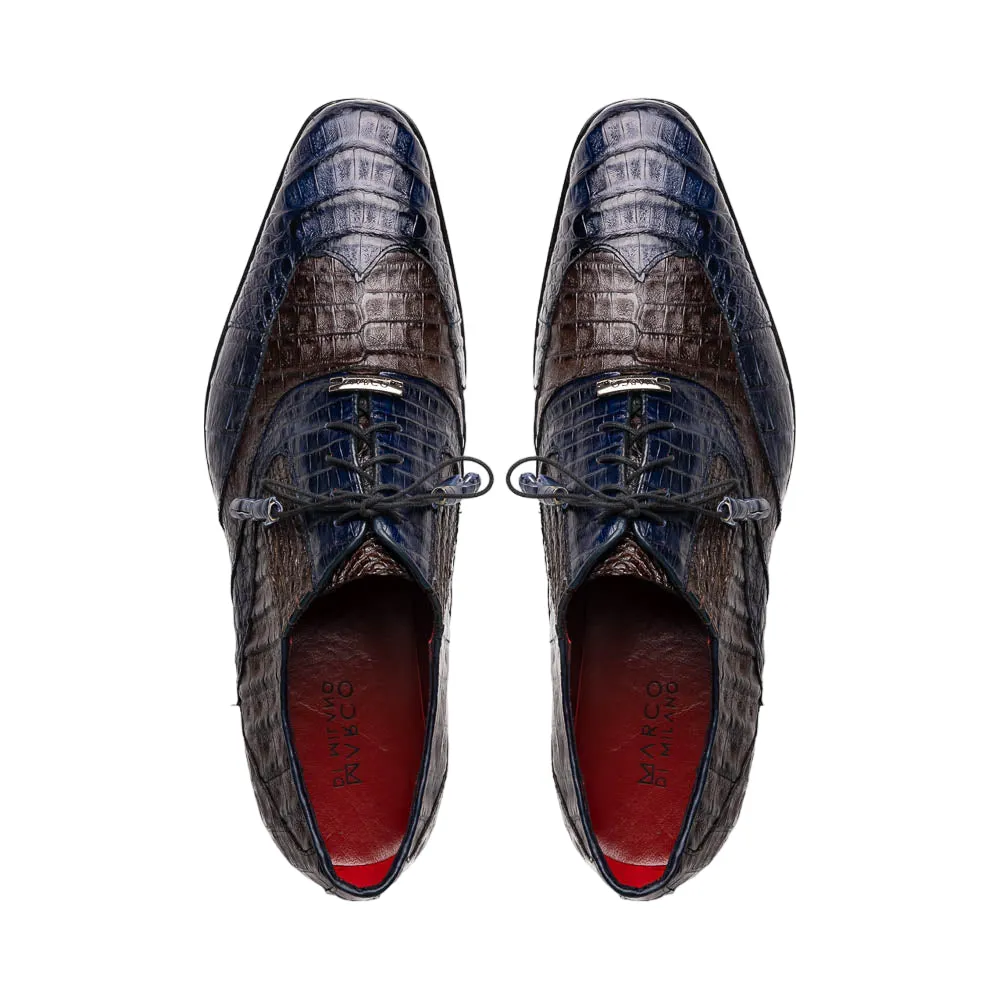 Marco Di Milano Luciano Caiman Fuscus Navy-brown